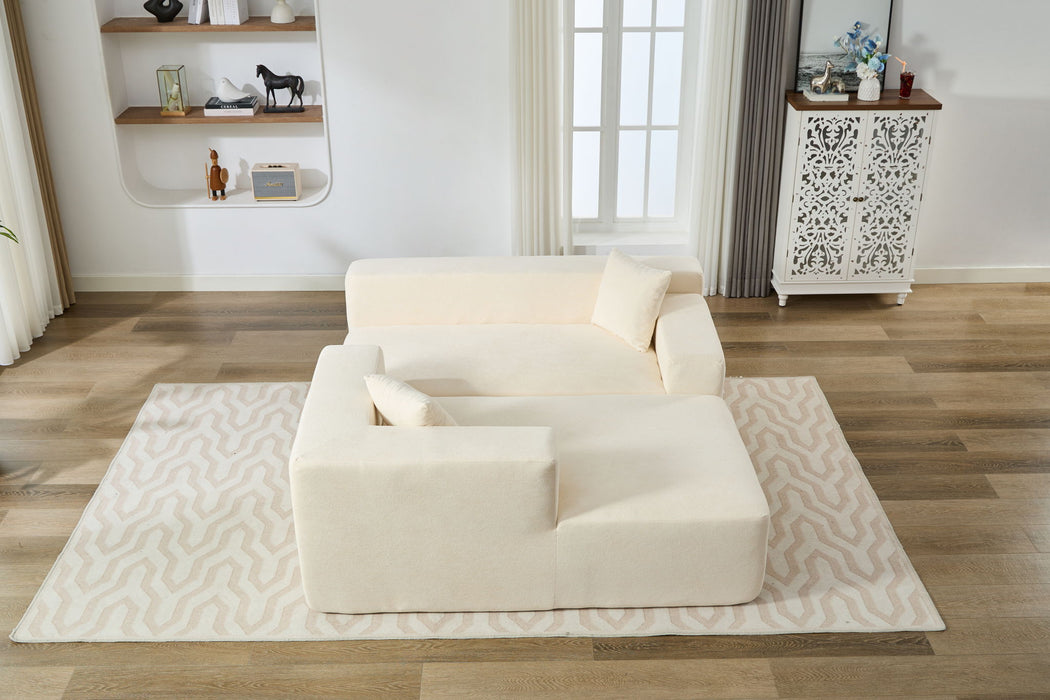 Compressible Sofa - Beige