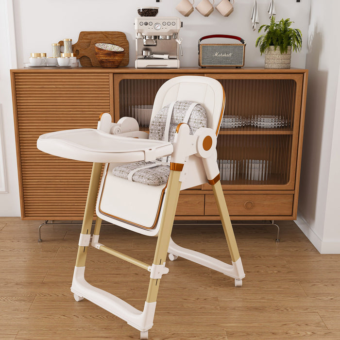 Convertible Baby High Chair To Rocker With 5 Point Harness Home Essentials
