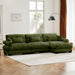 Super Comfort Oversized Modular Sectional Sofa With Movable Ottoman Home Essentials