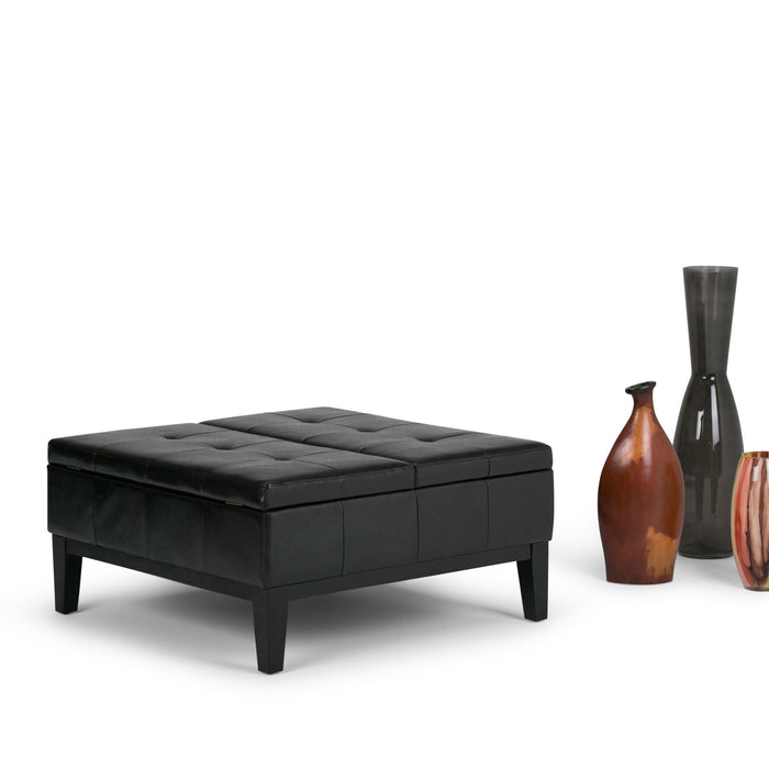 Dover - Multifunctional Lift Top Coffee Table Storage Ottoman Simpli-Home