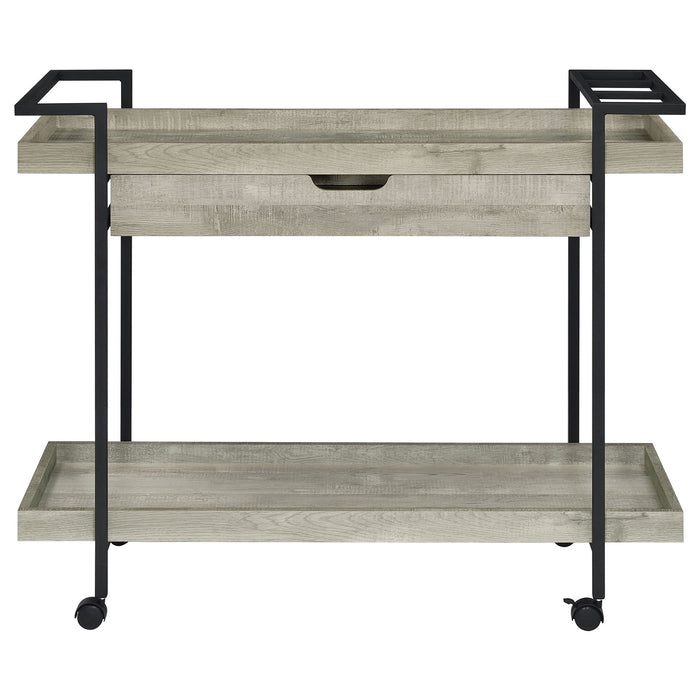 Begonia - 1 Drawer Cart - Driftwood Furniture Max