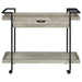 Begonia - 1 Drawer Cart - Driftwood Furniture Max