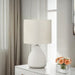 Lighting, Modern Table Lamp - Cream 8th Street