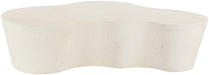Monza - Concrete And Fiberglass Indoor / Outdoor Coffee Table - Cream Meridian Furniture