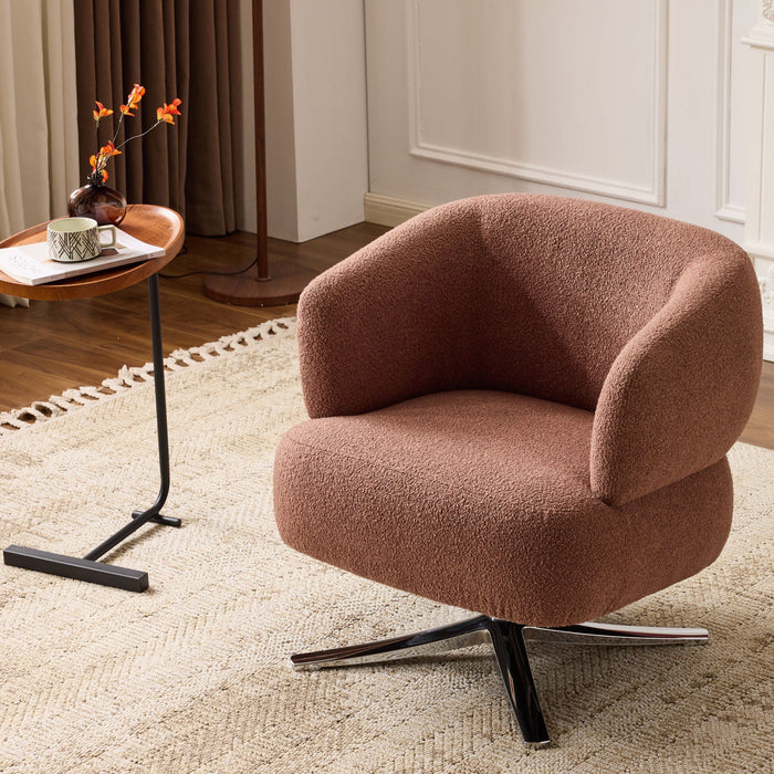 Cuddle Style Leisure Swivel Sofa Chair Home Essentials