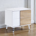 Verux - High Gloss End Table - White Urban Nest