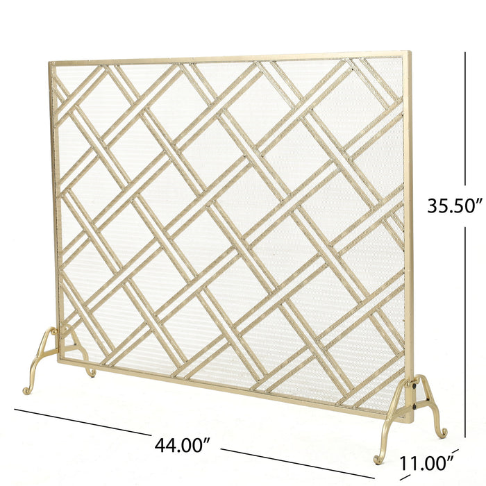 Elegant Design Fire Screen, Protective Barrier