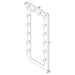 Theron - Floor Mirror With LED Lighting Furniture Max