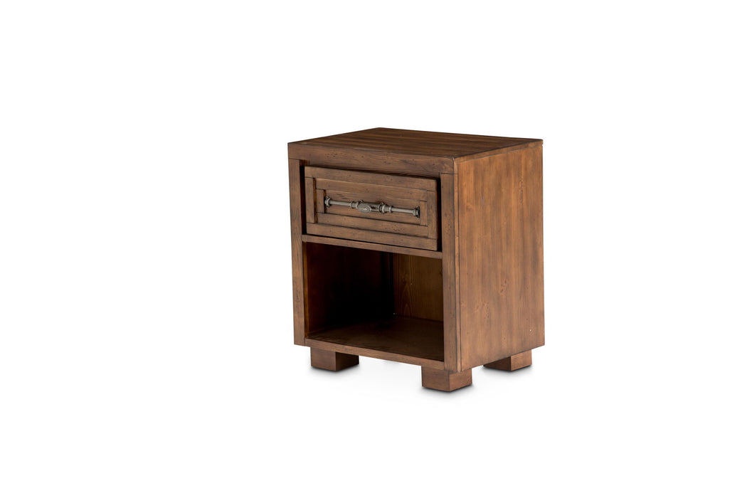 Carrollton - 1-Drawer Nightstand - Rustic Ranch