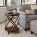 Pinebrook - Round Accent Table - Distressed Natural Pine Magnussen Furniture