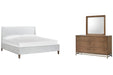 Lindon - Upholstered Island Bed Set Magnussen Furniture