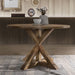 Wallace II - Dining Table - Weathered Oak ACME
