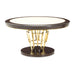 Belmont Place - 60" Round Dining Table - Espresso Michael Amini