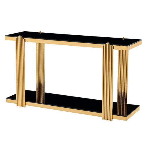 Console Table With Double Tier Storage Home Essentials