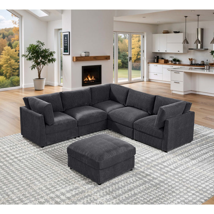 Modular Sectional With Custom Configuration Home Essentials