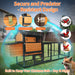 Large Outdoor Hen House With Run And Nesting Box Poultry Cage Daily Nest