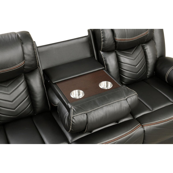 Challenger - LED Power Recliner Sofa Matrix Furniture Group