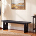 Dining Bench For Kitchen - Black Noble House