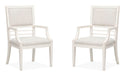Echo Isles - Upholstered Arm Chair (Set of 2) - Sea Pearl And Driftwood Magnussen Furniture
