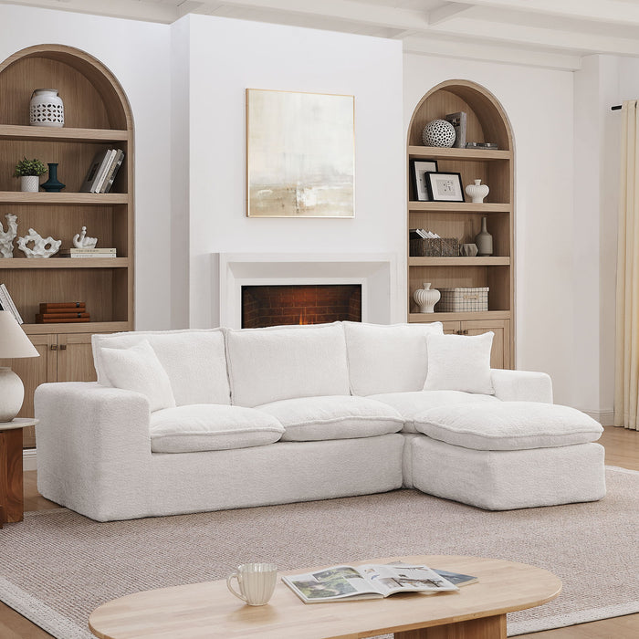 Sectional Sofa With Moveable Ottoman Home Essentials