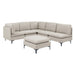 Upholstered Modular Sectional & Tall Legs Home Essentials