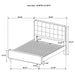 Carson Carrington - Platform Bed With Tufted Upholstery Furniture Max