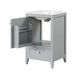 Bathroom Vanity With Sink, Soft Closing Cabinet Door, Storage Rack And Drawer Hearth and Haven