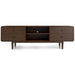 Alexa - TV Stand - Dark Brown / Wood Ashcroft Furniture