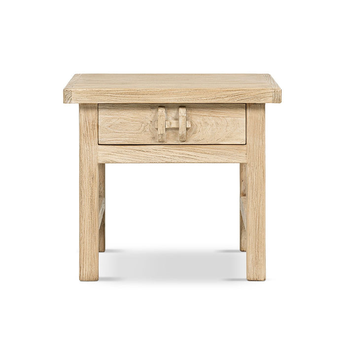 Rowan - Side Table With Drawer - Light Brown Jennifer Taylor Home