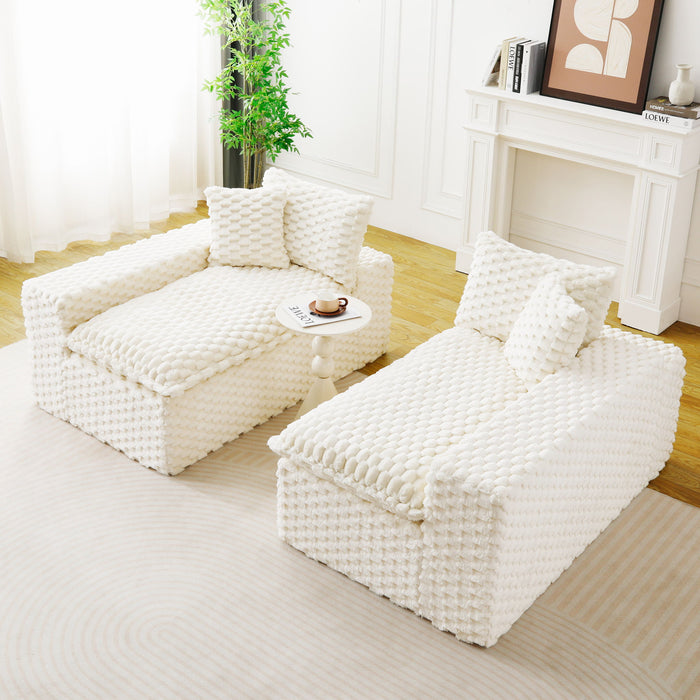 Multifunctional Sofa, Side-By-Side Or Facing Each Other Home Essentials
