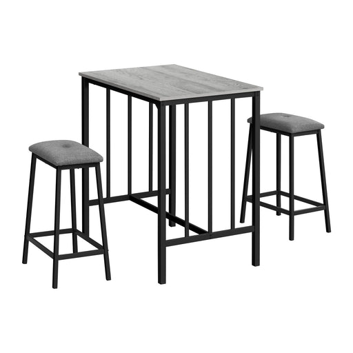 3 Pieces Dining Set, Counter Height, Rectangular, Small, Contemporary & Modern 8th Street