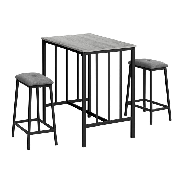 3 Pieces Dining Set, Counter Height, Rectangular, Small, Contemporary & Modern 8th Street
