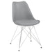 Padded Side Chair And Soft Upholstered Seat (Set of 2) - Gray Furniture Max