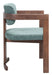 Poly - Dining Chair - Moss Gray / Walnut Zuo Modern