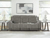 Mixed Motion - Power Reclining Sofa With Adjustable Headrest Signature Design by Ashley®