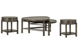 Hadleigh - Shaped Nesting Cocktail Table Set Magnussen Furniture