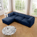 Contemporary Elegant Sofa With Storage And Ottoman Home Essentials