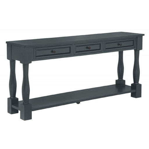 Long Console Table With Drawers And Shelf Home Essentials