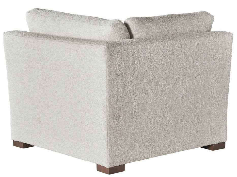 Modern U Choose - Armless Corner Chair, Special Order - White