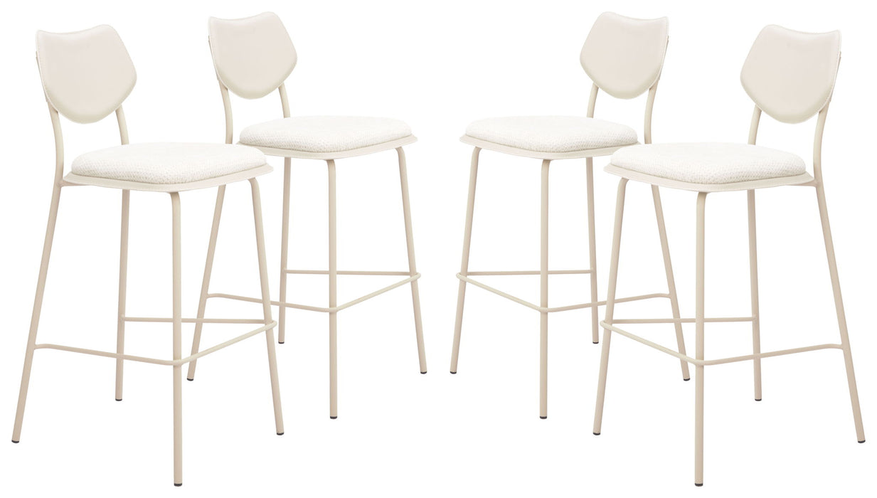 Zeal - Stool (Set of 4) Zuo Modern