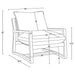 O'Brien - Upholstered Accent Chair - Sand Furniture Max