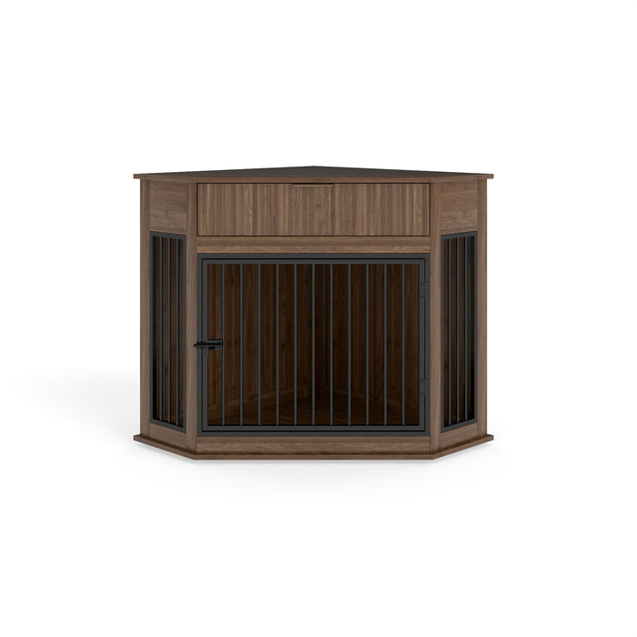 Corner Dog Crate Daily Nest