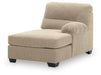 SimpleJoy - RAF Corner Chaise - Sand Signature Design by Ashley®