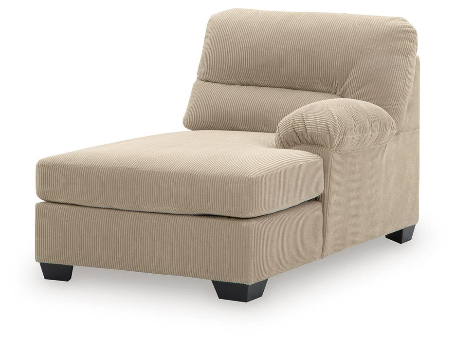 SimpleJoy - RAF Corner Chaise - Sand Signature Design by Ashley®