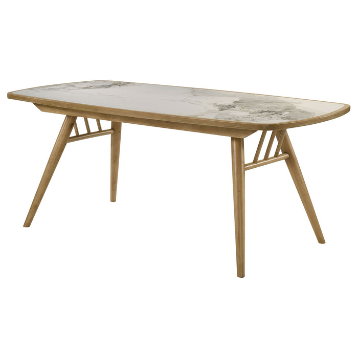 Teleli - Dining Table - Natural Furniture Max