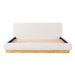 Upholstered Platform Bed Frame, No Box Spring Required Noble House