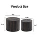 Modern Round Nesting Coffee Table (Set of 2) Home Essentials