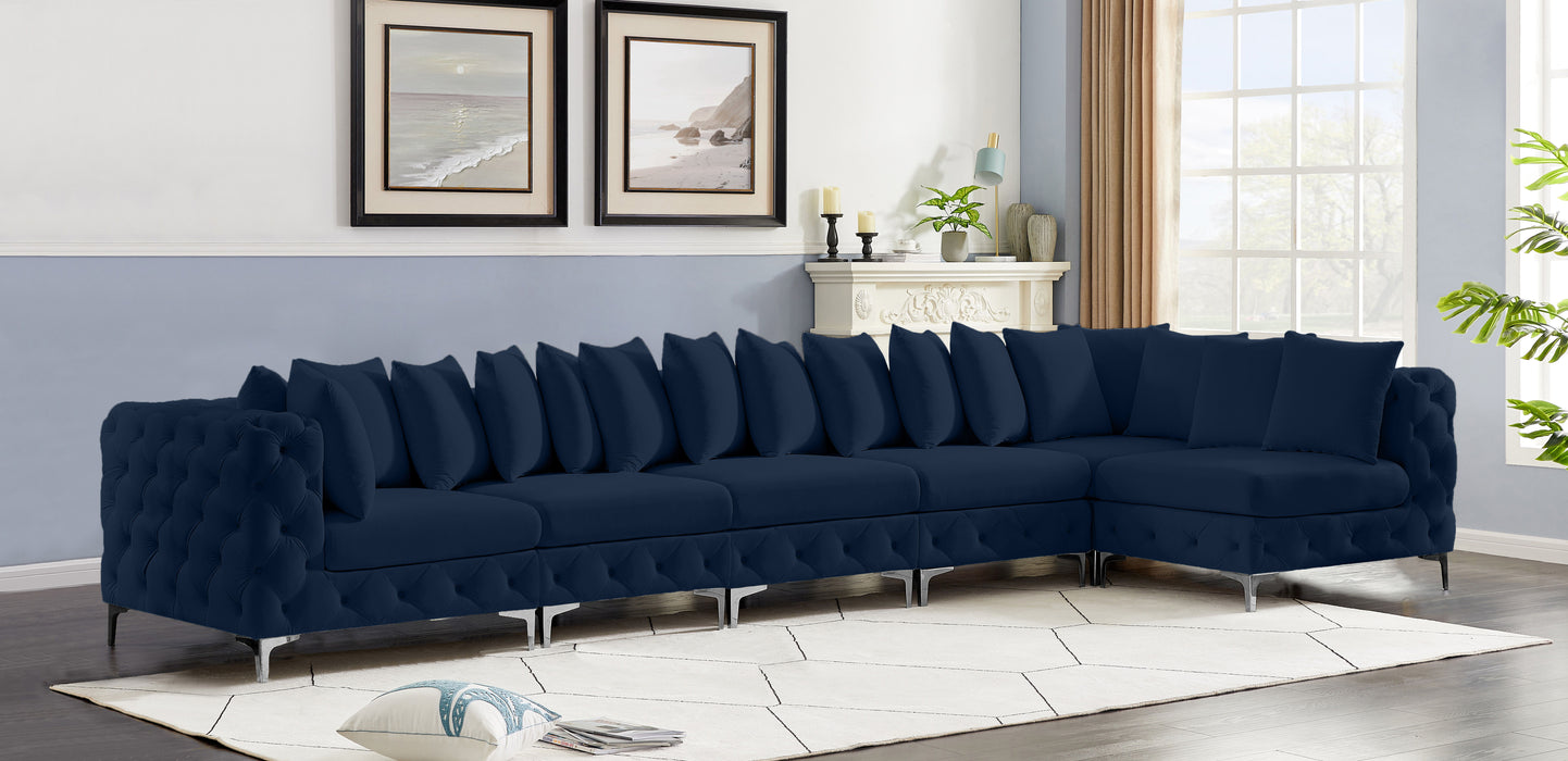 Tremblay - Modular Sectional 6 Piece - Navy