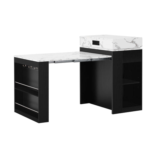 Extendable Dining Table With Folding Top Hearth and Haven