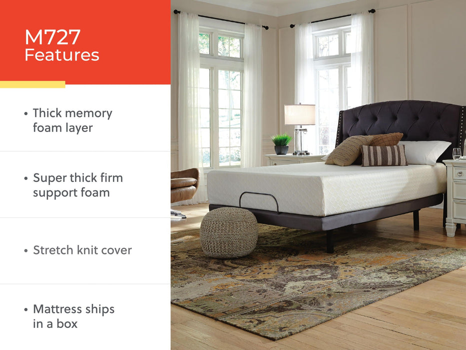Chime 12 Inch Memory Foam - Memory Foam Mattress Sierra Sleep® by Ashley